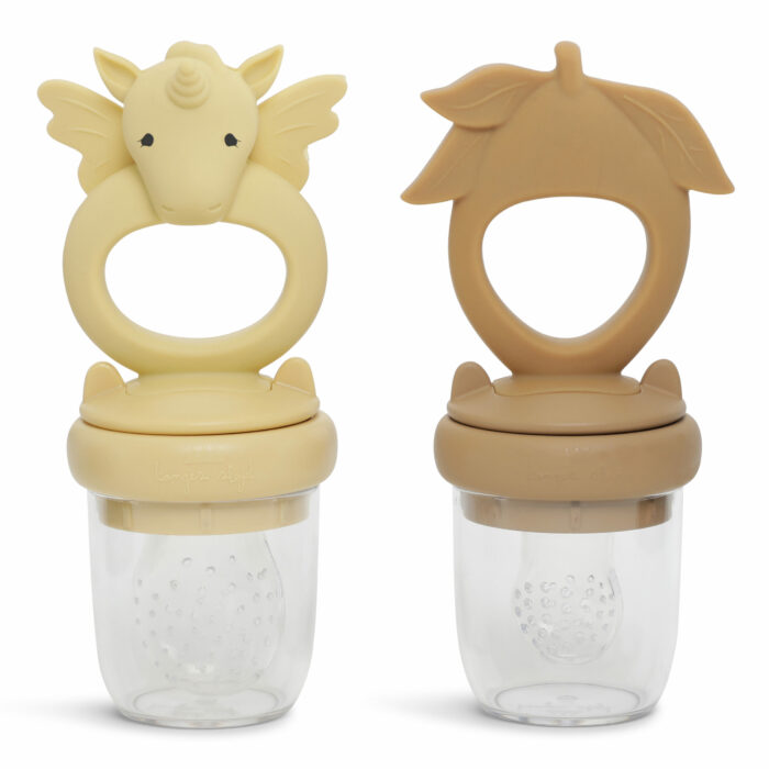 Lot de 2 sucettes d’alimentation limonade/almond (KongesSlojd)