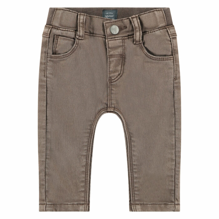 Pantalon jeans bébé brun  S23   (Babyface)