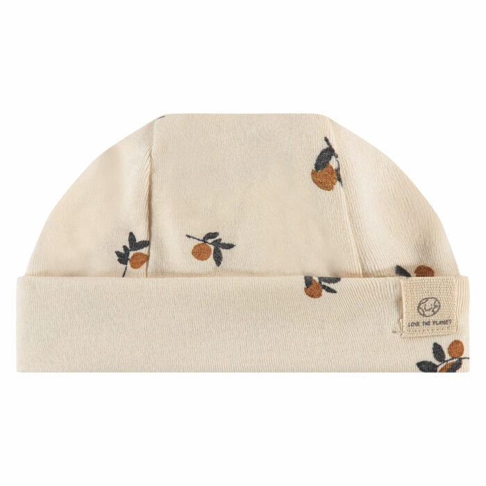 Bonnet bébé S23 imprimé citrons (Babyface)