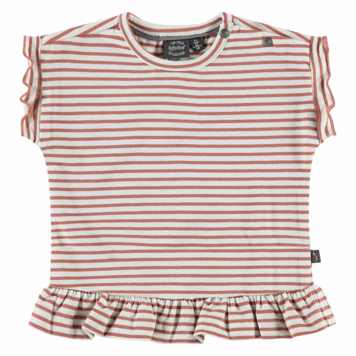 T-shirt manches courtes  bébé fille redwood S23 (Babyface)