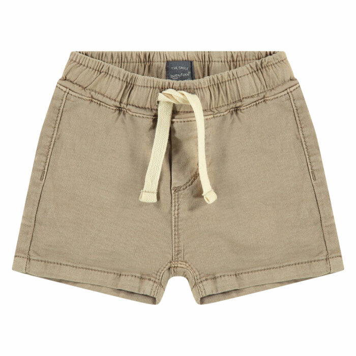 bébé garçon short tencel toffee S23 (Babyface)