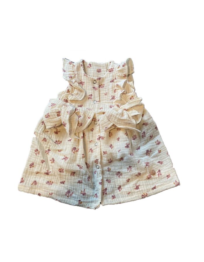 Robe bébé fleurs (Liena)