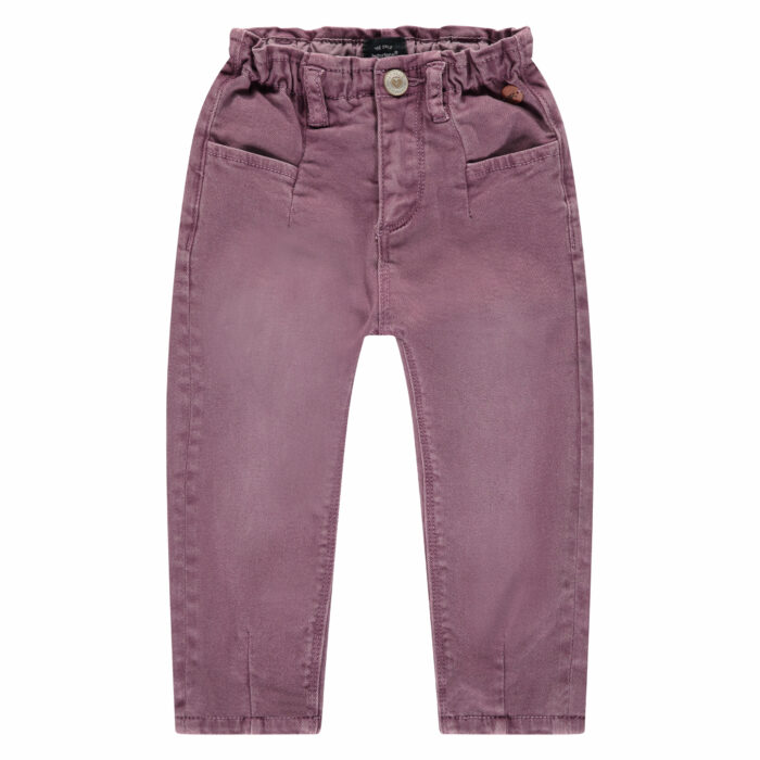 Jeans fille taille élastique plum FW23  (Babyface)