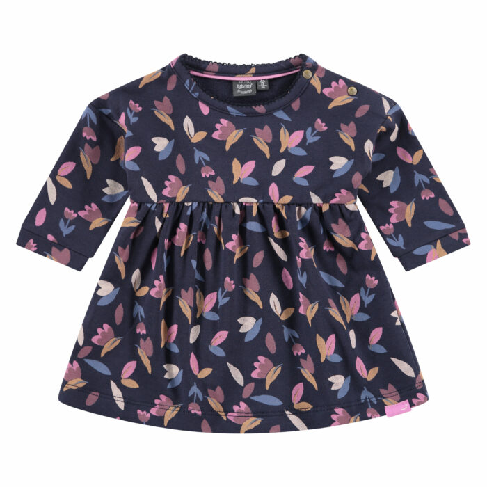 Robe bébé fille imprimé feuilles FW23 (Babyface)