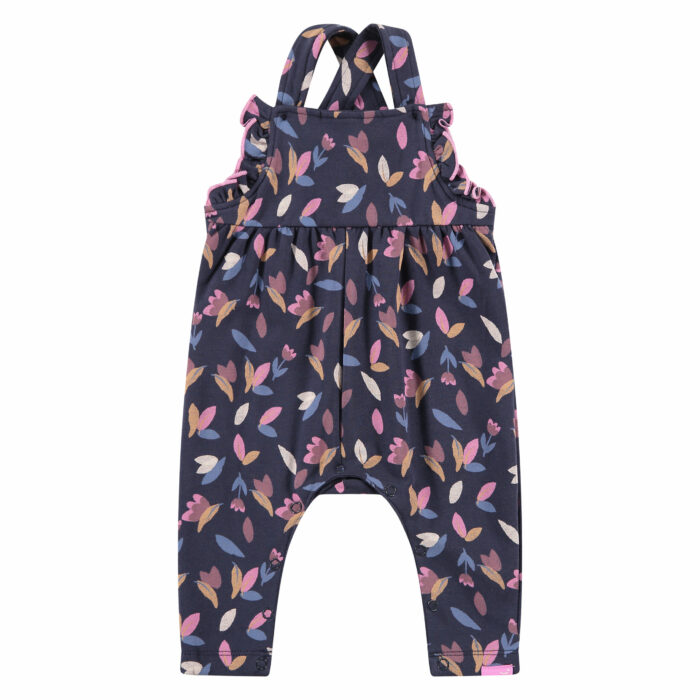Salopette bébé fille imprimé feuilles FW23 (Babyface)