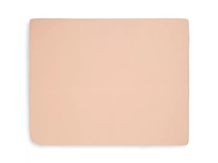 Drap-housse Jersey matelas de parc 75x95cm - Pale Pink (Jollein)