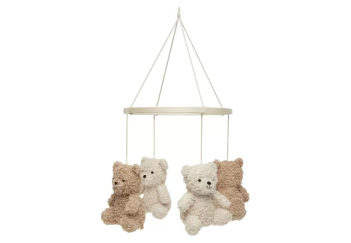 Mobile Bébé Teddy Bear - Naturel/Biscuit (Jollein)