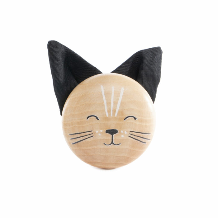 Patère en bois Cat (Nobodinoz)