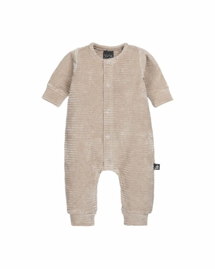 Combinaison bebe velours light oak (Babystyling)