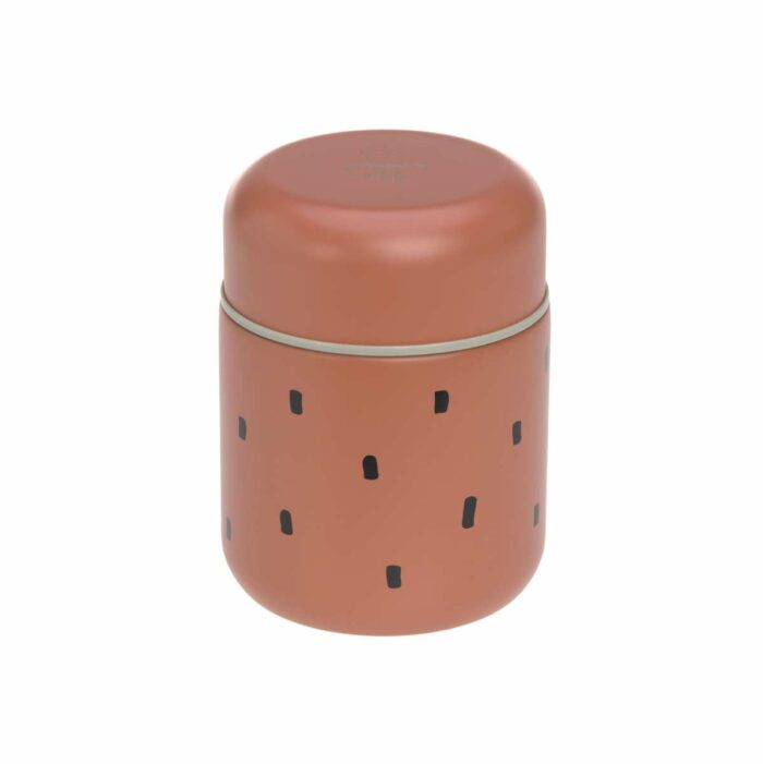 Thermos repas Happy prints caramel (Lassig)