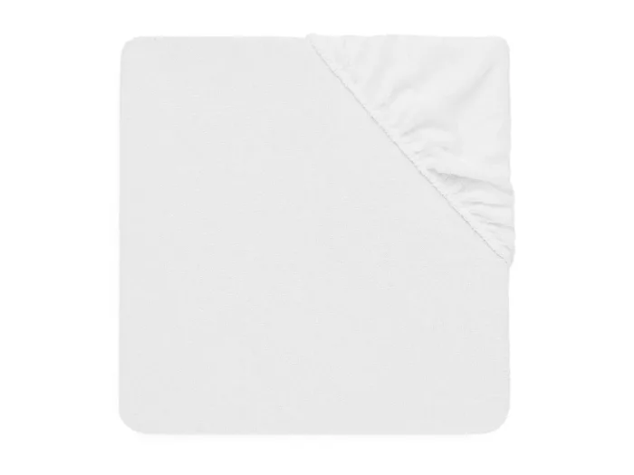 Drap-housse Éponge Imperméable 60x120cm White (Jollein)
