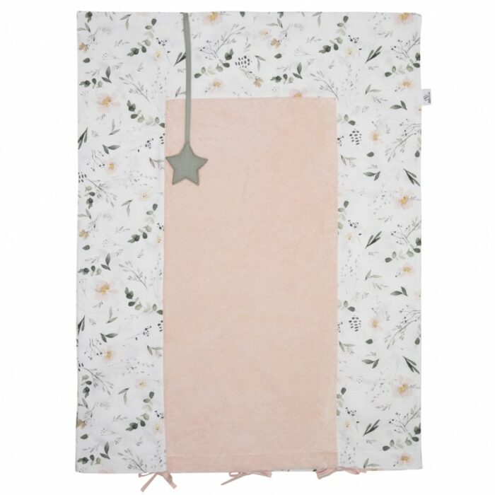 Housse de matelas à langer 60x80cm - Sweet Garden (BB and Co)